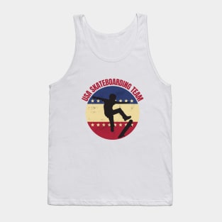 Usa Skateboarding Team Tank Top